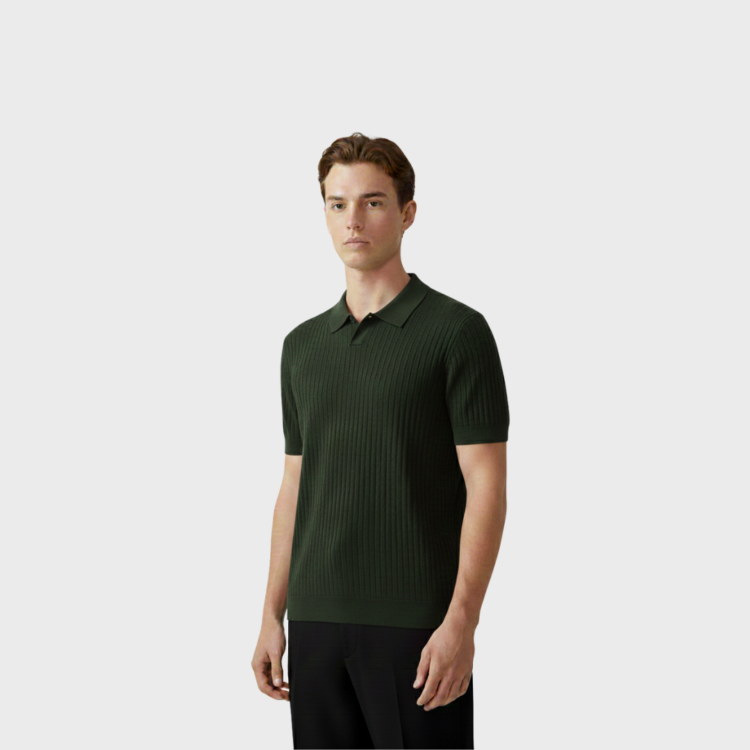 Premium Ribbed Polo