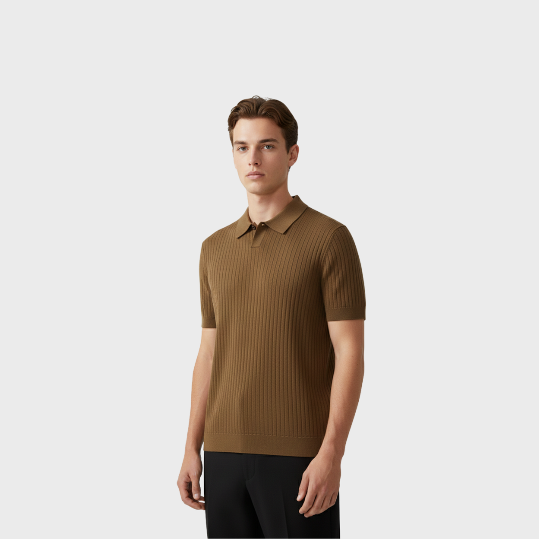 Premium Ribbed Polo