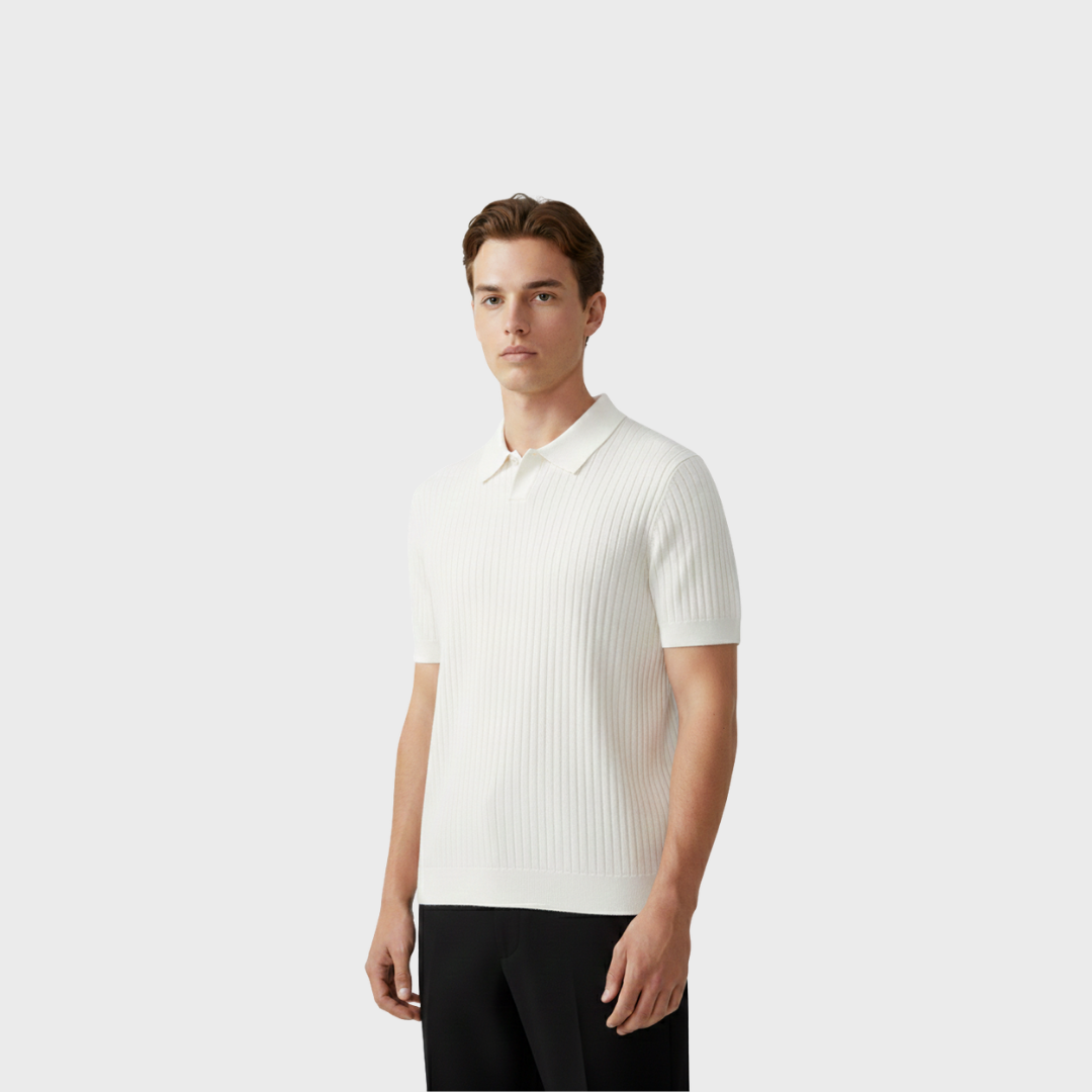 Premium Ribbed Polo