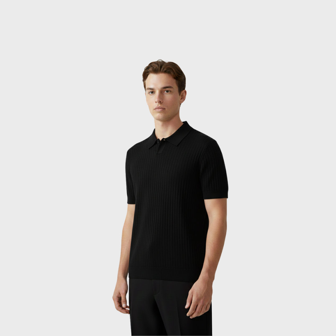 Premium Ribbed Polo